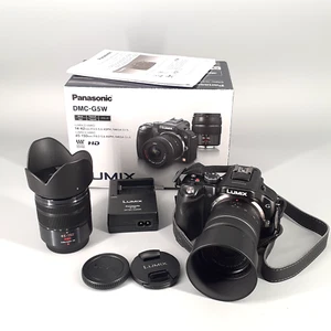 Panasonic LUMIX DMC-G5W 16.0MP - black with G 14-42 mm / G HD 45 - 150 mm - Picture 1 of 16