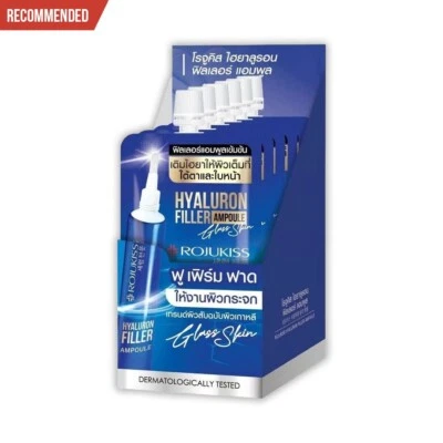 6X Rojukiss Hyaluron Hya Filler Ampoule Eye Serum for Face Reduce Wrinkles 8 ml - Image 1 of 4