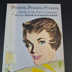 1957 Pratt & Lambert Paint Color Planning Book Vintage Print Ad Buffalo NY - Bild 1 von 4