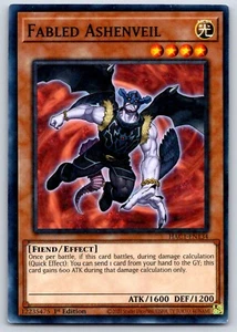 Fabled Ashenveil - Duel Terminal - Hidden Arsenal Chapter 1 Yugioh HAC1 NM - Picture 1 of 3