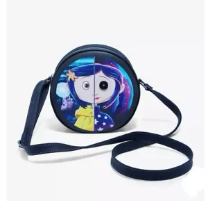 Coraline Loungefly Split Face Crossbody Bag - Picture 1 of 9