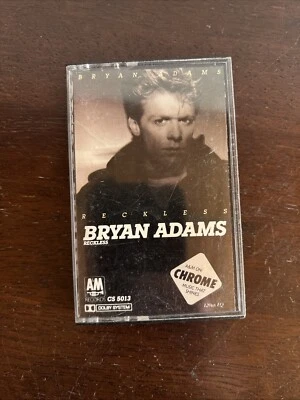 Bryan Adams Reckless cassette 1984 Summer of 69 Heaven Run To You Fast Shipping - Image 1 of 4