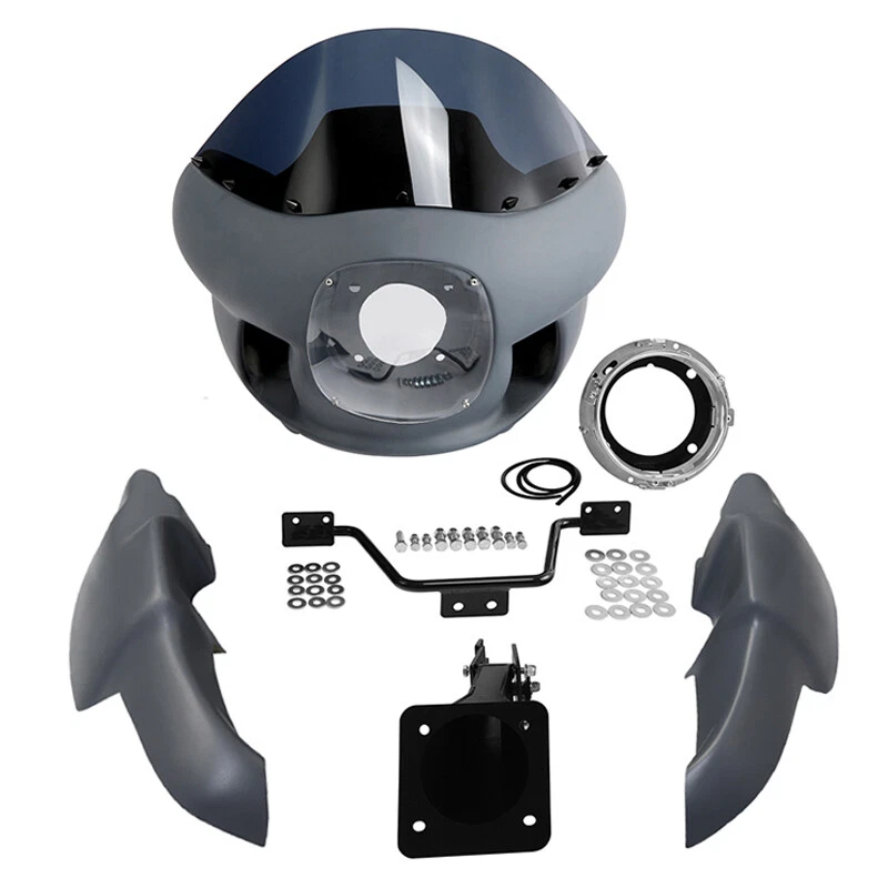 7" Headlight Front Upper Fairings Lower Mount Fit For Harley Low Rider 2018-2025 - Image 1 of 4