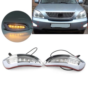 DRL Fog Lamp Daytime Running Turn Signal Light For Lexus RX300 RX330 RX350 03-09 - Picture 1 of 15