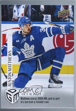 2023-24 Upper Deck Game Dated Moments /599 Auston Matthews #3