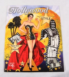 Hollywood Style of the 30s, 40s, 50s, Paper Doll & Costumes by David Wolfe, 2008 - Picture 1 of 5