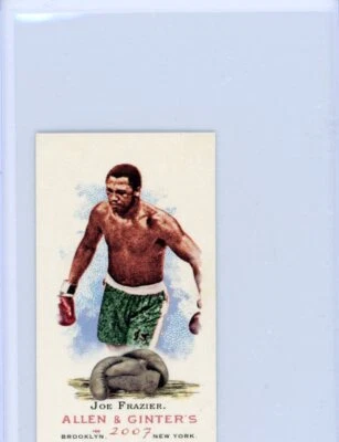 2007 Topps Allen & Ginter Baseball Bazooka Back #82 Joe Frazier #19/25 - Image 1 of 2