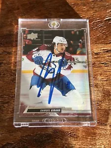 Samuel Girard IP Signed Upper Deck Card Psa Dna Coa Avalanche Autographed - Picture 1 of 3