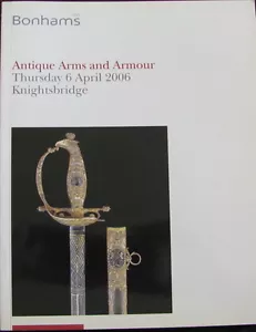 BONHAMS Antique Arms and Armour – 4/6/2006 Royal Gold and Enamel Mounted Sword - Foto 1 di 1