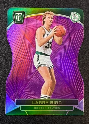 Larry Bird 2024-25 Panini Totally Certified Mirror Purple Die-Cut 45/49 #197 - image 1 of 2