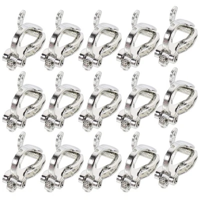  50 Pcs Base Per Orecchini Clip Che Producono Gioielli Orecchie Da Donna - Immagine 1 di 4