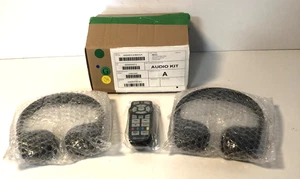 New UConnect Audio Kit 2 Headphones Remote Control Chrysler Dodge 05091246AA NOS - Picture 1 of 10
