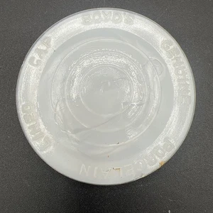 Vintage Boyd's Echt Porzellan gefütterte Kappe, 2,5" Einmachglas Verschlusskappe KOSTENLOSER VERSAND - Bild 1 von 6