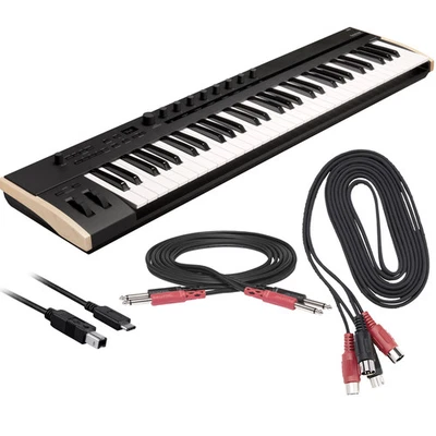 Korg Keystage 61 Poly AT MIDI Keyboard Controller CABLE KIT - Image 1 of 4