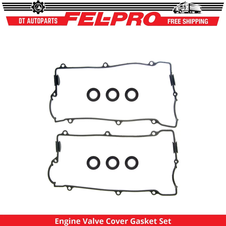 适用于 1999 - 2004 年现代索纳塔发动机阀盖垫片套件 Fel-Pro 2000 2001 — 第 1/1 张图片