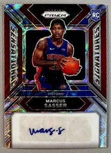 Marcus Sasser 2023-24 Panini Prizm Sensational Signatures Rookie RC /88 - Bild 1 von 7