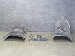 91-96 CHEVROLET CORVETTE C4 FRONT RIGHT WHEEL ARCH FENDER SPLASH GUARD SET OEM - Picture 1 of 15