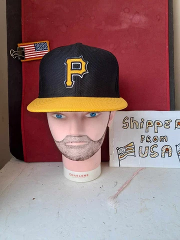 Pittsburgh Pirates New Era Batting Practice 59FIFTY Fitted Hat 7 1/8 Cover