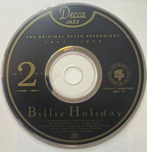 The Complete Decca Recordings by Billie Holiday (CD, Oct-1991) DISC 2 ONLY! X - Picture 1 of 1