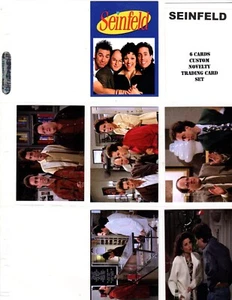 SEINFELD TV SHOW INDIVIDUELLE NEUHEIT SAMMELKARTE 6 KARTEN SET - Bild 1 von 2