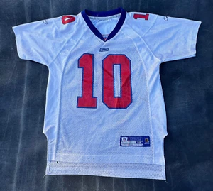 Vintage Reebok NFL New York Giants Eli Manning #10 Jersey Size Youth M. - Picture 1 of 4