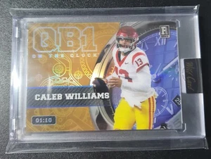 Caleb Williams - WildCard QB1 on the Clock 2024 - Bears - Gold Blue - /10 - Bild 1 von 4
