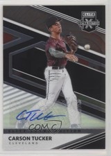 2020 Panini Elite Extra Edition Optichrome Signatures Carson Tucker #23 Auto