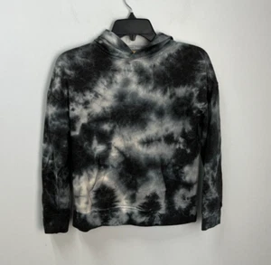 Thereabouts Gray & Black Tie Die Hoodie Sweatshirt Boys Size Small (8) - Picture 1 of 5