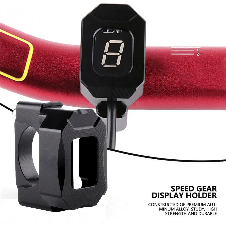 Aluminum Alloy Motorcycle Speed Gear Display Indicator Holder Bracket Universal - Image 1 of 4