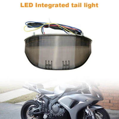 Luz trasera freno moto repuesto apta para Honda CBR600RR 2003-2006 Foto 1 de 4