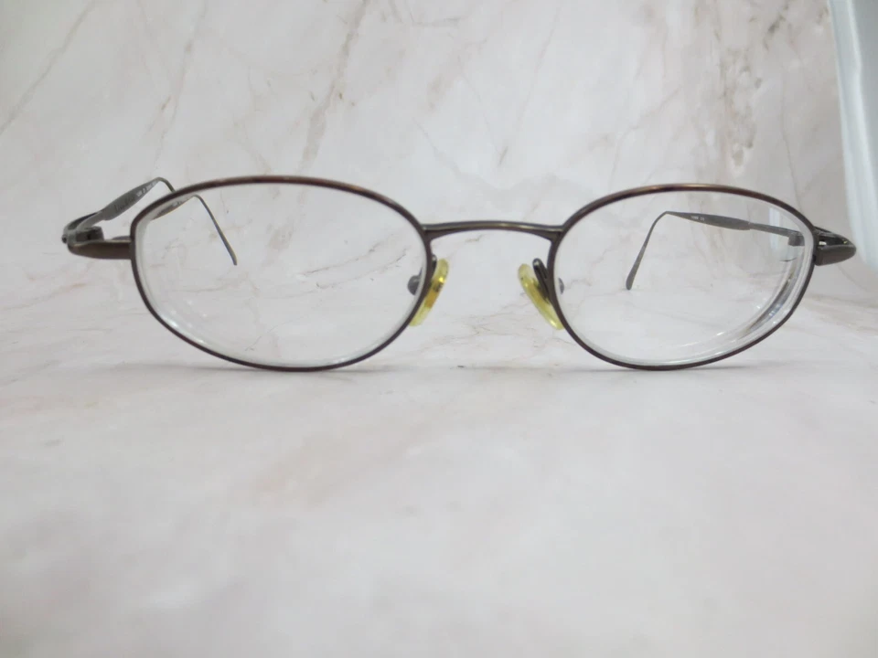 Marco de gafas Kenneth Cole unisex adultos marrón metal borde completo ovalado 48-20-140 Foto 1 de 4