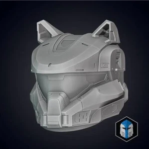 Halo Infinite Cavallino Helmets - 3D Printed Full-Size - Master Chief's Helmet - Picture 1 of 8