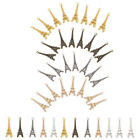 Eiffelturm Schlüsselanhänger Set - 60 Stück in Gold, Silber und Bronze