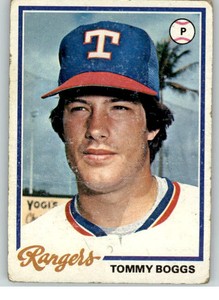 1978 Topps #518 Tommy Boggs F1C1017