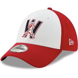 New Era 39Thirty MLB Washington Nationals Red Classic Alt4 Hat Cap Mens Size S/M