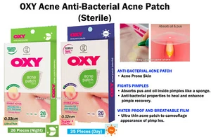 Parche antibacteriano para el acné estéril absorbe aceite de doble acción para el día y la noche - Imagen 1 de 15