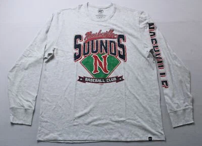 Camiseta Nashville Sounds Adulto '47 Fair Ball Franklin L/S CL8 Relé Gris Talla 2X Foto 1 de 4