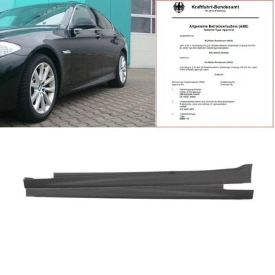 DM AUTOTEILE GMBH Juego de faldones laterales deportivos derecho izquierdo se adapta a BMW serie F10 F11 y paquete M