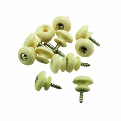 Fire & Stone Gurtpin Kunststoffkopf (1 Stück) - Creme, inkl. Schraube