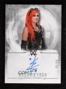 2017 Topps WWE Undisputed Auto Silver /50 Becky Lynch #UA-BL Auto