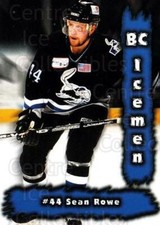 2001-02 BC Icemen #18 Sean Rowe
