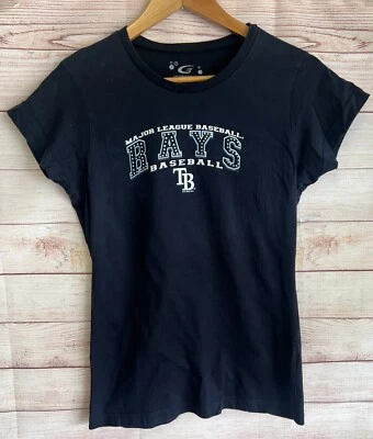 Tampa Bay Rays MLB Rhinestone Women’s T-shirt Women’s Large - Image 1 of 4