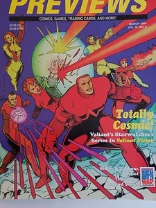 PREVIEWS March 1994 Comics, Games, Trading Cards, and More Volume IV Number 3 - Picture 1 of 6
