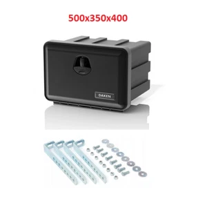 DAKEN JUS 500 TOOL BOX 41L + MONTAGEHALTERUNGEN / LKW-Aufbewahrungsbox /LKW/BUS - Zdjęcie 1 z 2