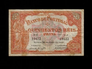Portugal:P-72,500 Reis, 1900 * Banco de Portugal * VF * - Picture 1 of 2