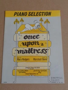 Mary Rodgers - Once Upon A Mattress 1960 Piano Selection - Picture 1 of 1
