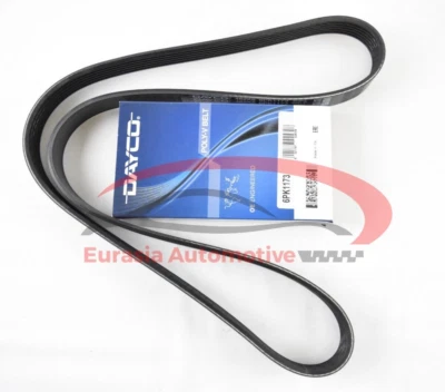 Dayco Multi V Drive Belt 6PK1173 for BMW M3 M4 X4 2021-2023 - Image 1 of 2