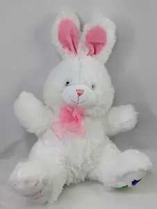 Goffa White Rabbit Plush Easter Tulip 15 Inch Stuffed Animal Toy - Picture 1 of 9