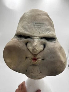 Illusive Concepts Ogre Fat Man Latex Mask Rubber Puff Cheeks Creepy Vintage 1997 - Picture 1 of 12