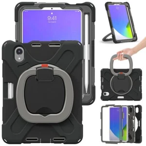 Für Apple iPad Mini 2024 8.3" / Mini 6 2021 Outdoor Hybrid Grün 360 Grad Hülle - Picture 1 of 7